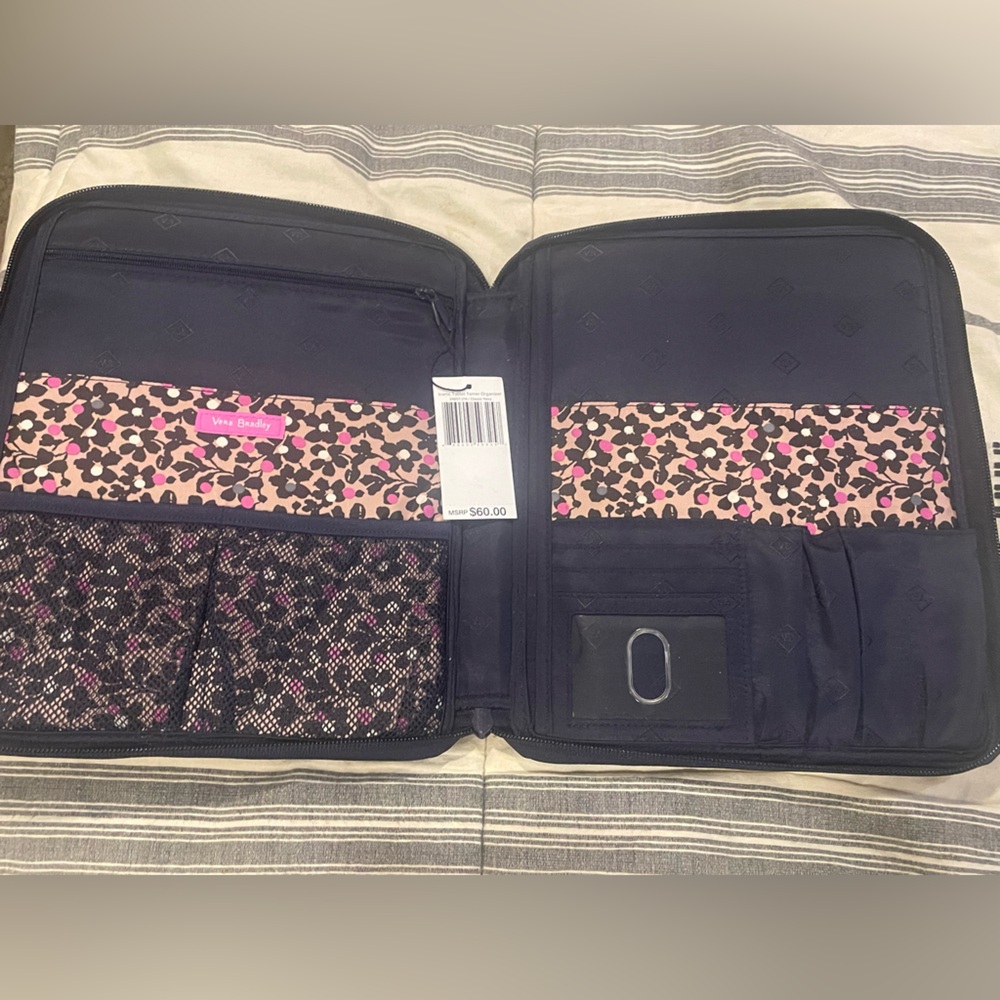 Vera Bradley tablet tamer organizer